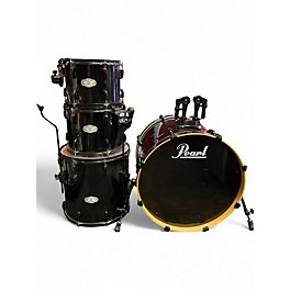 Used Pearl 4 Piece VISION SST BIRCH DRUM KIT BLACK Drum Kit
