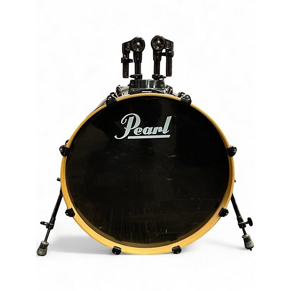 Used Pearl 4 Piece VISION SST BIRCH DRUM KIT BLACK Drum Kit