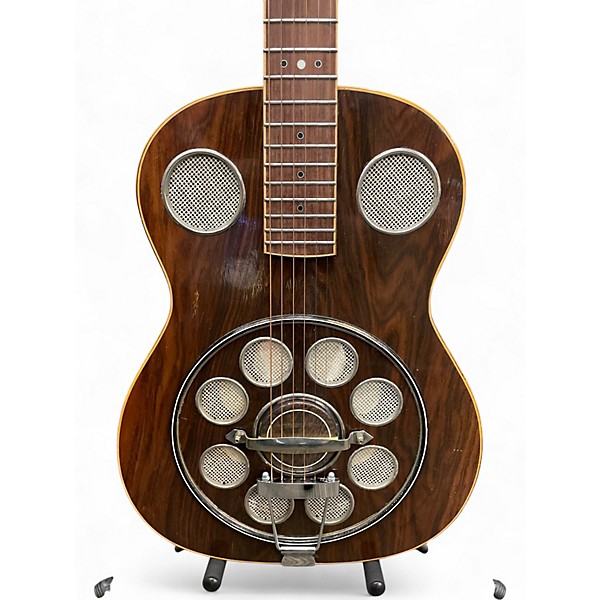 Vintage 1960s Del Vecchio Dinamico Natural Resonator Guitar