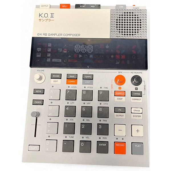 Used 2020s teenage engineering KO 2 Production Controller