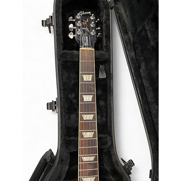 Used Gibson Les Paul Classic Honey Burst Solid Body Electric Guitar