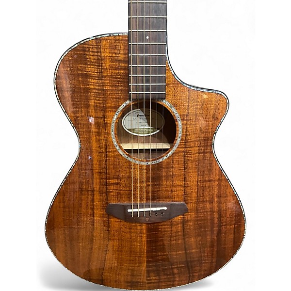 Used Mitchell T413CE Tobacco Sunburst Acoustic Electric Guitar