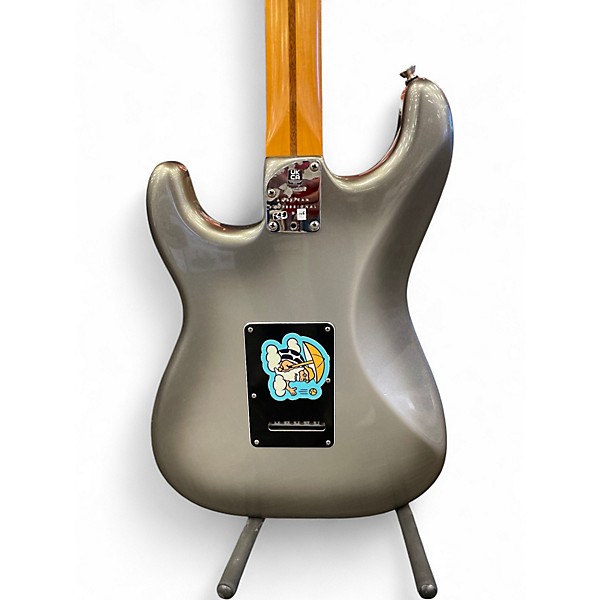 Used 2023 Fender American Professional II Stratocaster Mercury Solid Body Electric Guitar