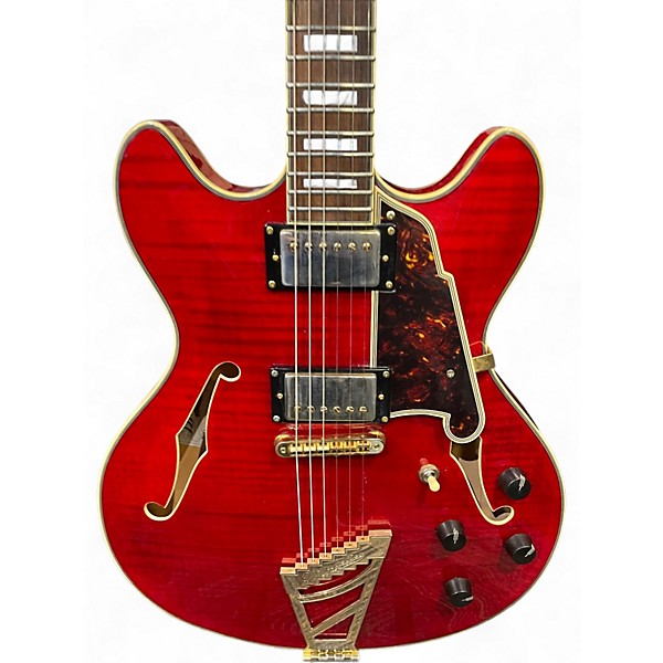 Used D'Angelico EX-DC RED Hollow Body Electric Guitar