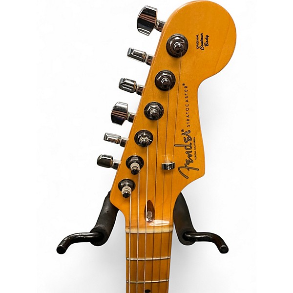 Used Fender American Professional II Stratocaster Black Solid Body Electric Guitar