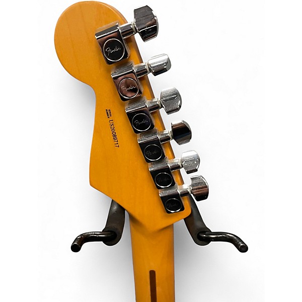 Used Fender American Professional II Stratocaster Black Solid Body Electric Guitar