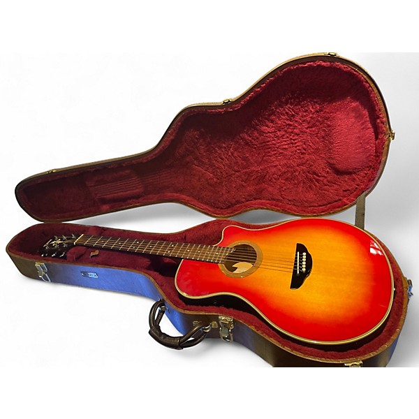 Used Yamaha APX-6 Sunburst Acoustic Electric Guitar