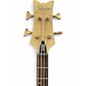 Used Schecter Guitar Research Stiletto Custom 4 String Natural Electric Bass Guitar