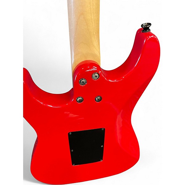Used Floyd Rose Discovery Series Red Solid Body Electric Guitar