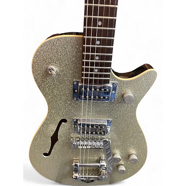Used Gretsch Guitars G2626 Silver Sparkle Solid Body Electric Guitar