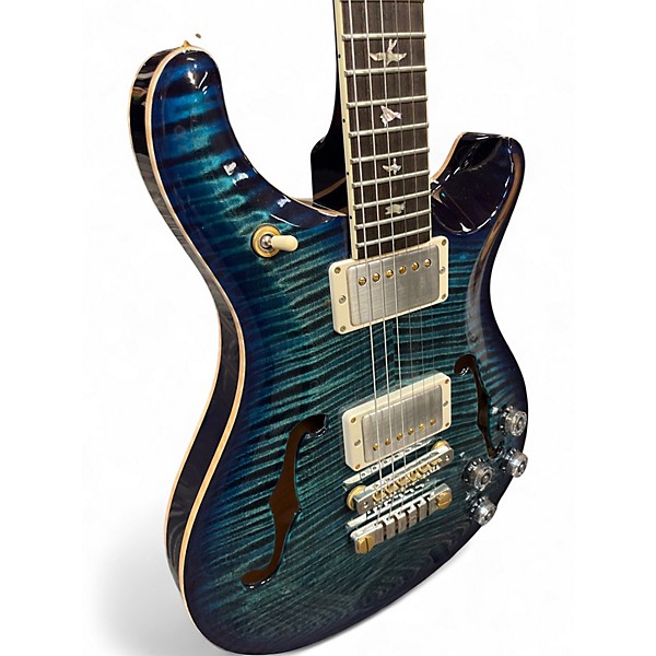 Used 2024 PRS 594 Hollowbody II 10 top Cobalt Blue Hollow Body Electric Guitar