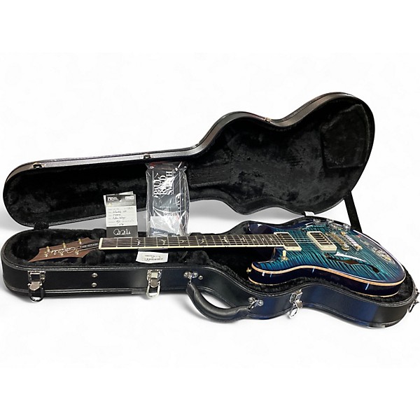 Used 2024 PRS 594 Hollowbody II 10 top Cobalt Blue Hollow Body Electric Guitar