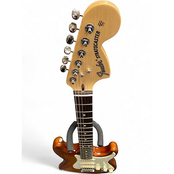 Used 2025 Fender American Performer Stratocaster SSS Honey Burst Solid Body Electric Guitar