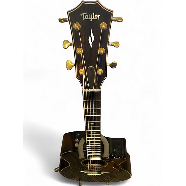 Used Taylor Builders Edition 824CE Blacktop Acoustic Electric Guitar