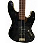 Used Fender Aerodyne Jazz Bass Black Electric Bass Guitar