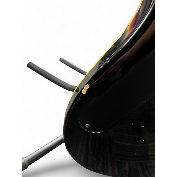 Used Fender Aerodyne Jazz Bass Black Electric Bass Guitar