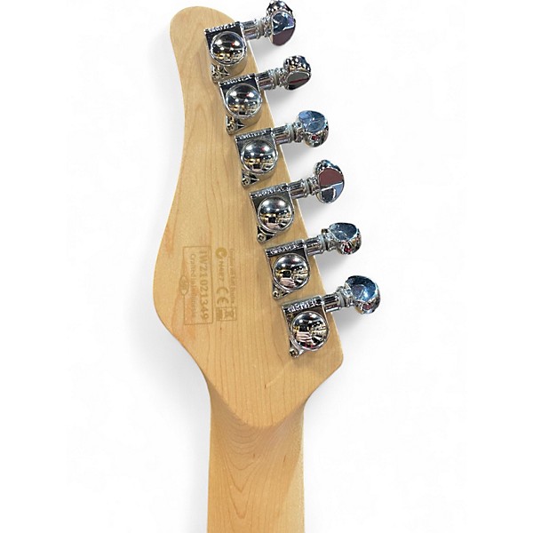 Used 2020s Schecter Guitar Research PT Fastback Black Solid Body Electric Guitar