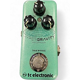 Used TC Electronic HyperGravity Compressor Mini Effect Pedal