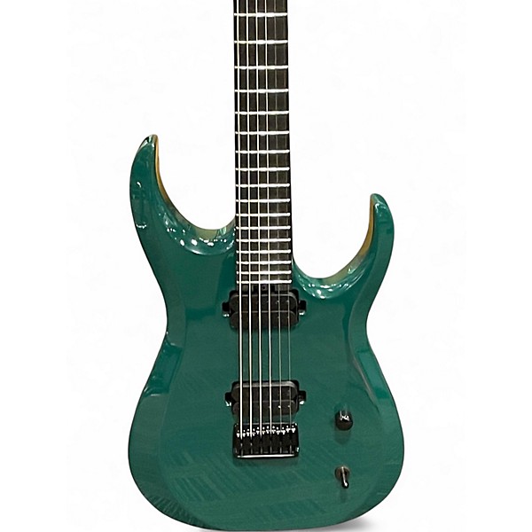 Used Jackson PRO SERIES ROMAN IBRAMKHALILOV MDK HT6 EMERALD GREEN Baritone Guitars
