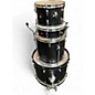 Used TAMA 4 Piece Imperialstar hairline black Drum Kit