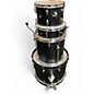 Used TAMA 4 Piece Imperialstar hairline black Drum Kit