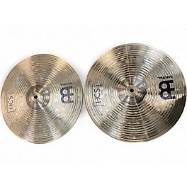 Used MEINL 14in HCS Hi Hat Pair Cymbal