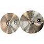 Used MEINL 14in HCS Hi Hat Pair Cymbal thumbnail