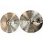 Used MEINL 14in HCS Hi Hat Pair Cymbal