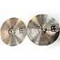 Used MEINL 14in HCS Hi Hat Pair Cymbal