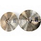 Used MEINL 14in HCS Hi Hat Pair Cymbal