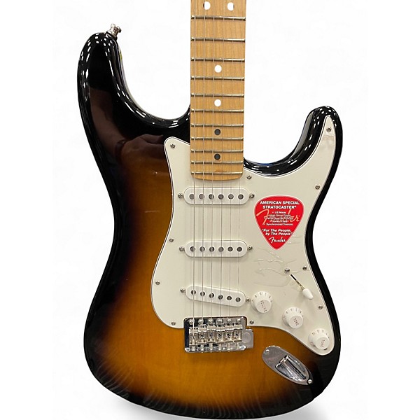 Used 2017 Fender American Special Stratocaster 2 Color Sunburst Solid Body Electric Guitar