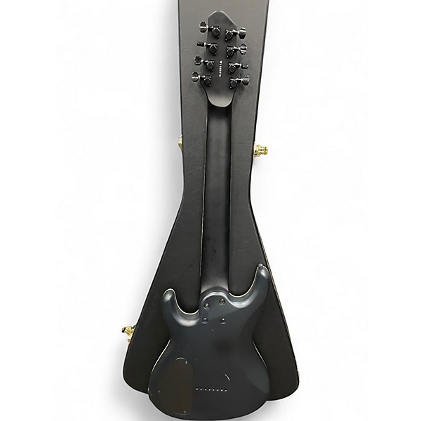 Used Jericho ELITE 8 STRING MATTE BLACK Solid Body Electric Guitar