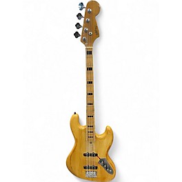 Used Alpha 1 J Sytle Bass Natural Electric Bass Guitar