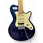 Used Godin SD24 blue sparkle Solid Body Electric Guitar