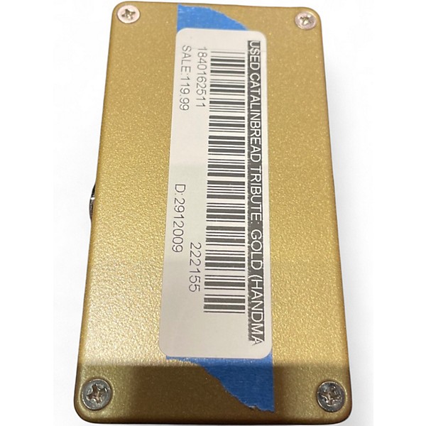 Used Catalinbread TRIBUTE: GOLD (HANDMADE) Effect Pedal