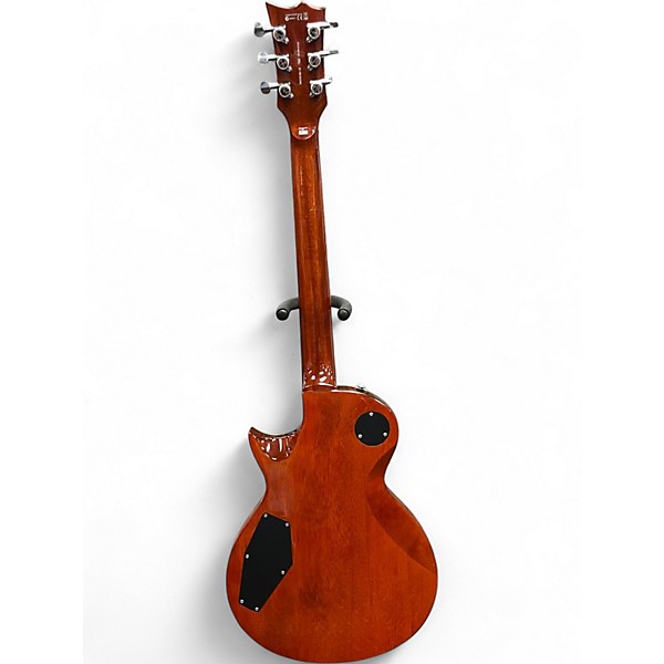 Used ESP LTD EC256FM Amber Solid Body Electric Guitar