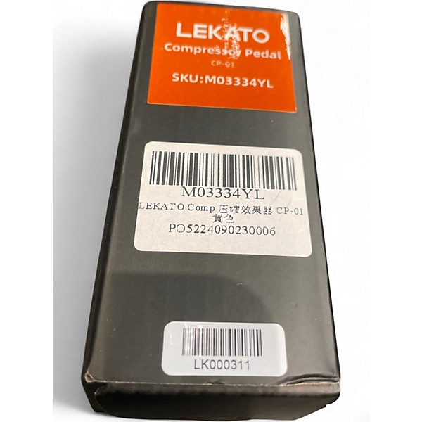 Used Lekato CP-01 MINI PEDAL COMPRESSOR Effect Pedal