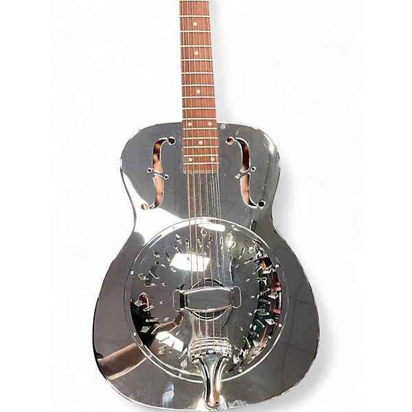 Used Recording King RM-998-D Chrome Resonator Guitar