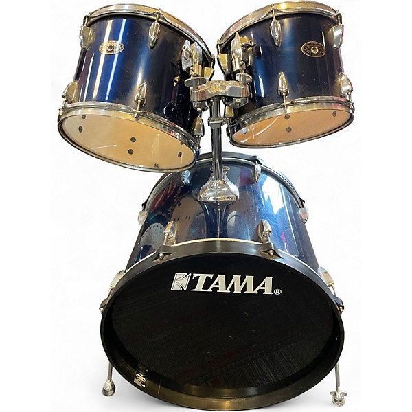 Used TAMA 5 Piece Imperialstar Blue Drum Kit