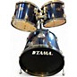 Used TAMA 5 Piece Imperialstar Blue Drum Kit thumbnail