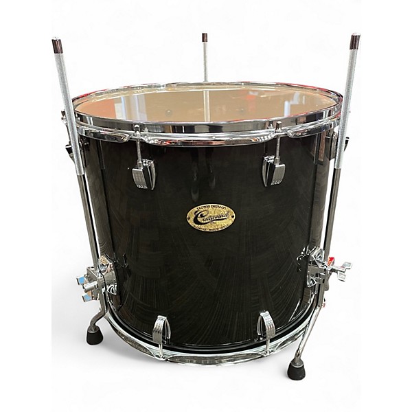 Used Ludwig 4 Piece Centennial Green Drum Kit