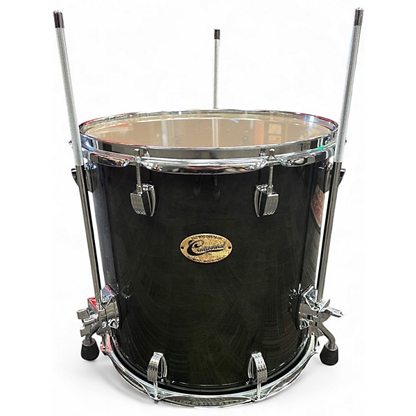 Used Ludwig 4 Piece Centennial Green Drum Kit