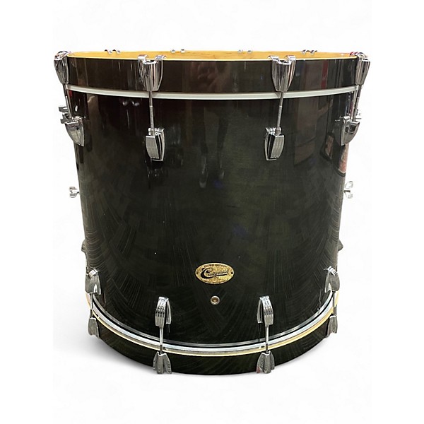 Used Ludwig 4 Piece Centennial Green Drum Kit