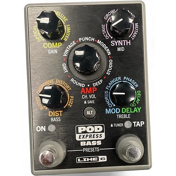 Used Line 6 POD EXPRESS BASS  Effect Processor