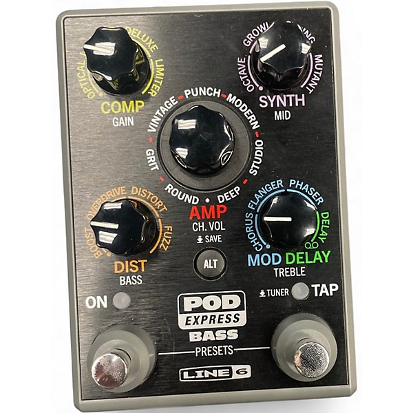 Used Line 6 POD EXPRESS BASS  Effect Processor