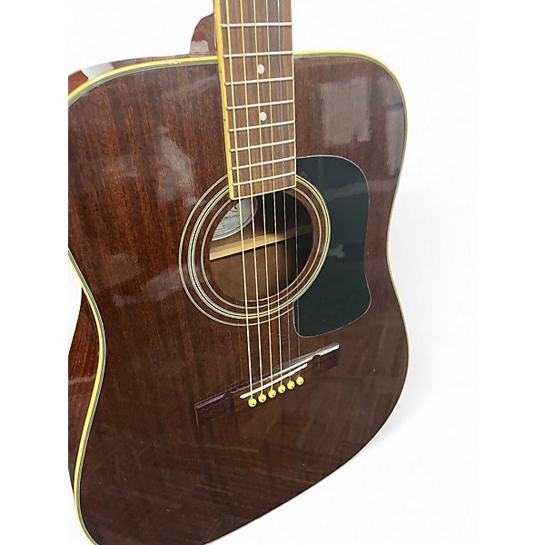 Used Washburn D100M TBR Tobacco Acoustic Guitar