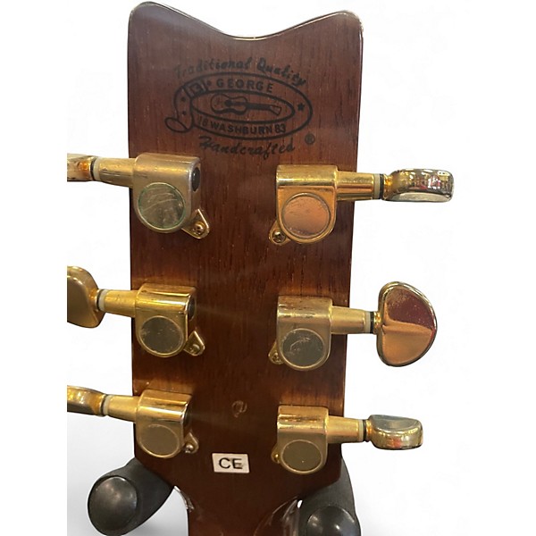 Used Washburn D100M TBR Tobacco Acoustic Guitar