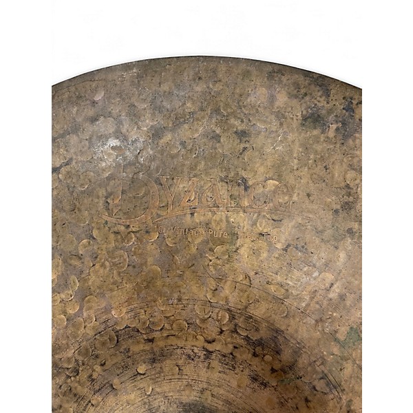 Used MEINL 16in BYZANCE PURE VINTAGE HIHAT PAIR Cymbal