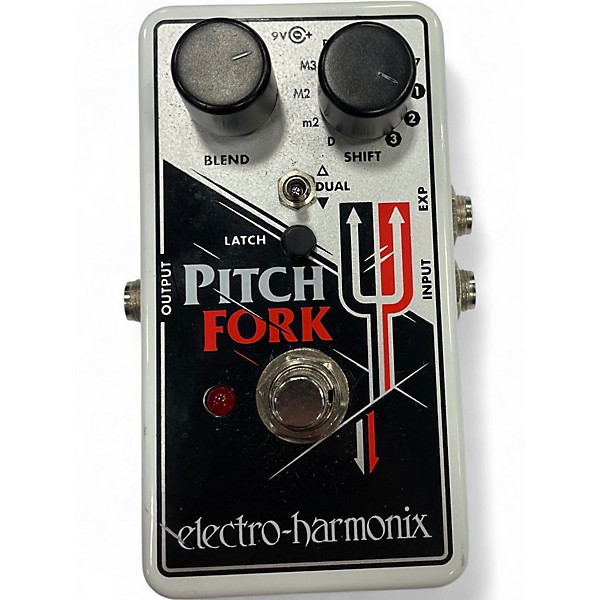 Used Electro-Harmonix Pitch Fork Polyphonic Pitch Shifting Effect Pedal