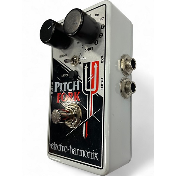 Used Electro-Harmonix Pitch Fork Polyphonic Pitch Shifting Effect Pedal